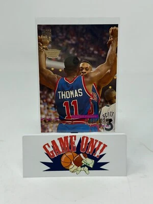 1993-94 Stadium Club Detroit Pistons Member's Only Super Team Card #8 - Image 1 of 2