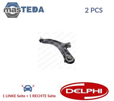 TC1840 LINKS RECHTS QUERLENKER SATZ VORNE NIEDRIGER DELPHI 2PCS NEU OE QUALITÄT - Image 1 of 4