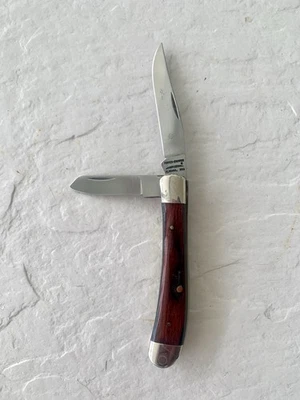 Cuchillo plegable de dos hojas Parker Edwards de colección Foto 1 de 4