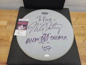 Mike Portnoy - SIGNED 14” Drumhead Dream Theater 2007 AUTOGRAPHED - Picture 1 of 11