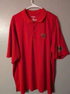 Arizona Diamondbacks Antigua Polo Shirt XXL Red 2010 Season Ticket Holder Promo - Picture 1 of 7