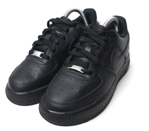Nike Air Force 1 Triple Black Sneakers, Size 6Y DH2920-001 - Picture 1 of 8