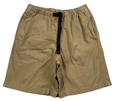 Gramicci G-Shorts Escalada Senderismo Caqui Algodón Cinturón Hombre Pequeño 9” Entrepierna Foto 1 de 4