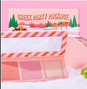Cheek Party Package Benefit Cosmetics Full Side Blush & Highlighter Palette New - Picture 1 of 13