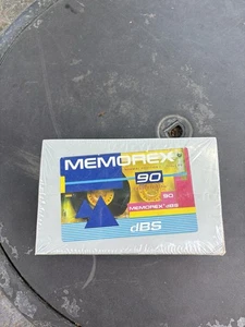 Cintas de casete de audio Memorex DBS 120 min en blanco nuevas paquete de 10 transparentes vintage años 90 - Imagen 1 de 3