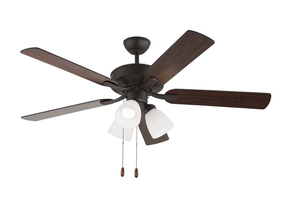 Bronze 52"  Ceiling Fan from the Linden Collection - Image 1 of 1