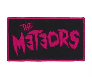 The Meteors Aufnäher | englisches Psychobilly Punk Rock Rockabilly Band Logo - Bild 1 von 2