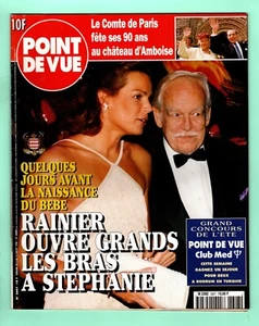 ▬►POINT DE VUE n°2607 - 1998 - Rainier Stephanie de Monaco - Comtesse de Paris - Picture 1 of 2
