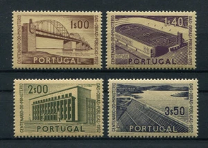 Portugal 1952 PUBLIC WORKS MONUMENTS BRIDGE #755/758 complete set MNH, FVF - Picture 1 of 1
