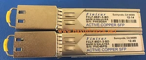 FCLF-8521-3-BD Finisar Original SFP RJ-45 SFP 1000BASE-T 1.25Gb/s Cat5 - Picture 1 of 1
