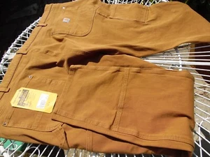 Carhartt BN4296-W Women's Rugged Flex Relaxed Fit Twill Double Front Size 26 Reg - Picture 1 of 9