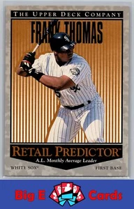 1996 Upper Deck Frank Thomas #R29  Predictors Retail - Picture 1 of 2