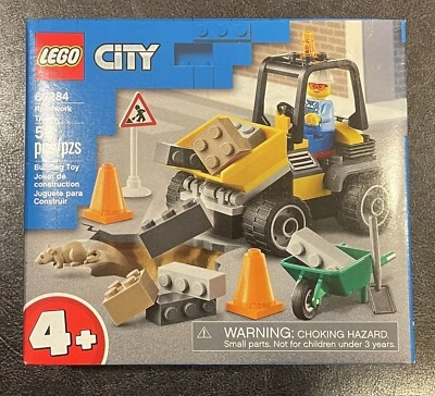 Nuevo camión LEGO CITY 60284 Roadwork (sellado) Foto 1 de 4