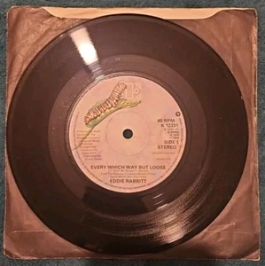 Eddie Rabbitt 7ins Vinyl - Every Which Way But Loose & Under The Double Eagle - Picture 1 of 2