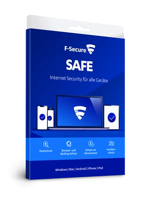 F-Secure Safe 2024 - 2025 - 3 PC  1 Jahr  Download Code ESD - Bild 1 von 2