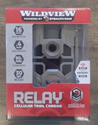 Stealth Cam Wildview Relay Cellular Trail Camera (Verizon) STC-WVVRZ - Image 1 of 4