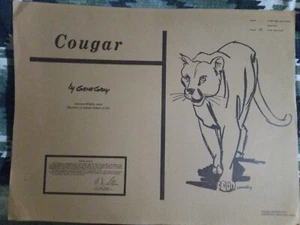 Cougar by Gene Gray proof 39/100 - Picture 1 of 4