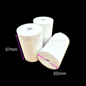100 Rolls 57x30mm Thermal Paper EFTPOS Roll - Picture 1 of 2