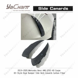 CF Rear Vent Canards For 19-21 Benz AMG GT63S X290 EDITION1-Aerodynamic-Package - Picture 1 of 12