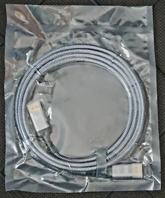 UHD 8K DisplayPort Cable 10FT 8K@60hz, 4K@144hz32.4Gbps, HDR, DP to DP Cord - Image 1 of 3