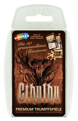 WINNING MOVES Top Trumps Cthulhu Spiel Kartenspiel Quartett Gesellschaftsspiel deutsch