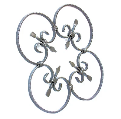 UHRIG Schmiedeeisen Ornament aus Stahl für Zaun, Geländer, Fenstergitter uvm. - Bild 1 von 4