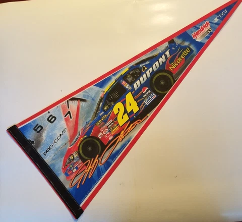 NASCAR Dupont Jeff Gordon 2007 Wincraft  30" x 12" Felt Pennant USA #24 Cover