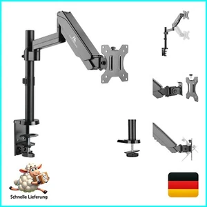 Maclean Monitorhalter mit Gasfeder 17-32 Tischhalterung Monitorarm Vesa 75x75 - Afbeelding 1 van 9