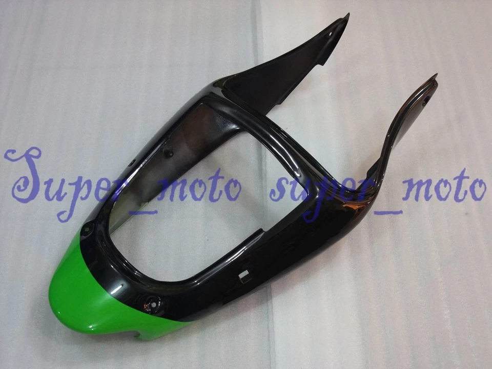 Carenado trasero cola cubierta de plástico apto para KAWASAKI NINJA ZX6R 2000-2002 verde negro Foto 1 de 1
