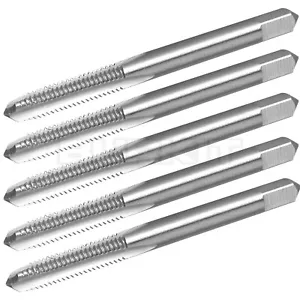 5 piezas No 6-40 Grifo de hilo UNF mano derecha, HSS 6 x 40 UNF Grifo acanalado recto - Imagen 1 de 5