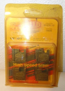 Reed - 05606 - R12DN 1/2 1/2" NPT R12+ Segmental Pipe Dies - High Speed Steel - Picture 1 of 3