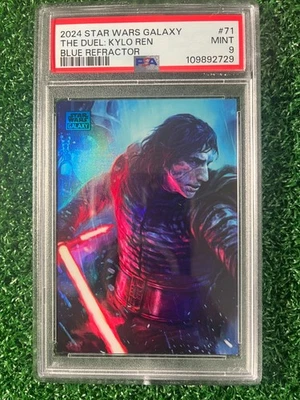 2024 Star Wars Galaxy "The Duel: Kylo Ren" 52/150 PSA 9 - Image 1 of 2
