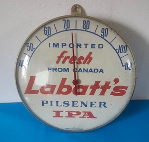 Termómetro IPA Labatt's Beer/Ale Pilsner de colección fresco de Canadá Buffalo NY - Imagen 1 de 4