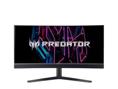 Acer Predator X34Vbmiiphuzx 34" Gaming Curved Monitor - UWQHD OLED 175Hz 0,1ms - Bild 1 von 4