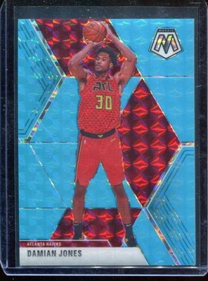 2019-20 Mosaic Damian Jones  Blue Fluorescent # /15 - Atlanta Hawks - Image 1 of 2