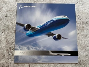 Boeing 777 promotional brochure , -200, -300, ER etc. Good information. - Picture 1 of 3