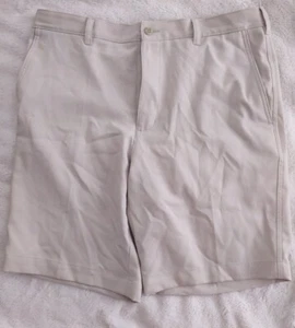 PGA Golf Shorts Men's 36 Beige - Picture 1 of 8