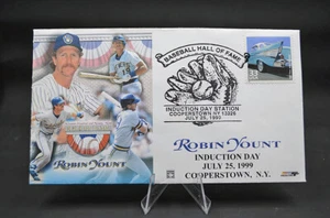 Robin Yount 1999 USPS Induction Day USPS Commemorative First Day Issue Envelope - Picture 1 of 2