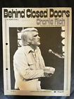 CHARLIE RICH - 'BEHIND CLOSED DOORS' - 1970's VINTAGE SHEET MUSIC SCORE!