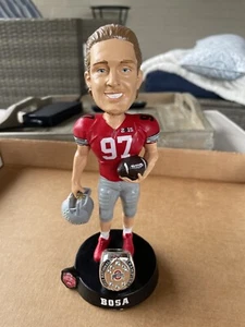 JOEY BOSA Ohio State Buckeyes 2014 Champions Bobblehead #d/2500 Scarlet & Gray. - Picture 1 of 2