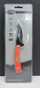 Schrade Old Timer Sharpfinger Fixed Knife 3.25" Stainless Blade Polymer Handle - Picture 1 of 2