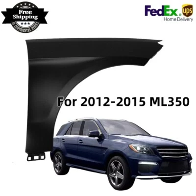 Front Fender Fits 2012-2014 Mercedes-Benz ML350 ML550 Right Passenger Side Foto 1 de 4
