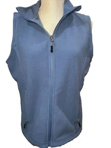 Gilet in pile da uomo Destination 10000 piedi circa livello mare taglia large blu con zip - Foto 1 di 9