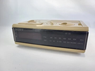 Vintage SONY DREAM MACHINE FM/AM Digital Alarm Clock Radio ICF-C3W - Tested - Image 1 of 4