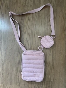 Reebok Pink Cross Body Bag With Coin Bag Adjustable Strap - Picture 1 of 8