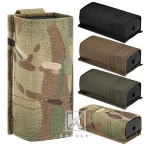KRYDEX Tactical Single Pistol 9mm Magazine Mag Pouch Kydex Insert Fit Belt/MOLLE - Picture 1 of 22