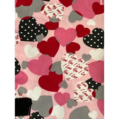 Valentine's Day Nurse Medical Scrub Top - Image 1 of 4