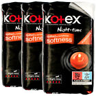 3x Kotex Maxi Night Time Damenbinden 10 Stck