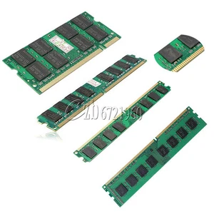 2GB 4GB Memory PC2-5300/U 667/800/1600MHZ 200/240Pin RAM DDR2 PC Desktop Memory - Picture 1 of 17