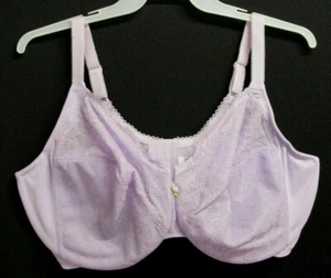 Neu Glamorise 9045 Vollfigur Bügel Spitzen BH Rückenverschluss Adj Träger 48G - Bild 1 von 7